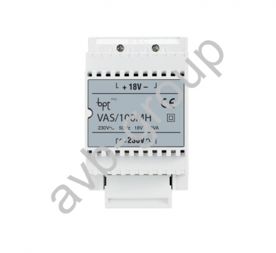  Блок питания VAS/100MH для абонентского устройства (230В, 50/60Гц, 3 DIN) 